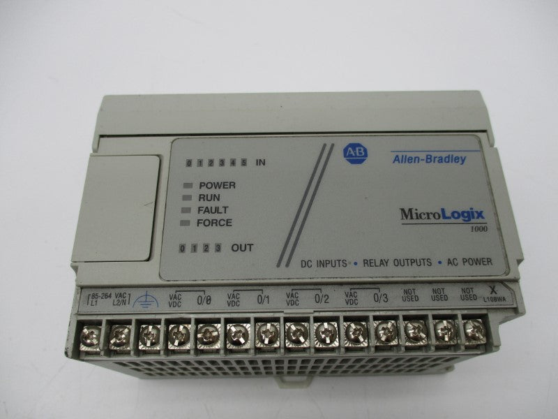 ALLEN BRADLEY 1761-L10BWA SER. F F/W 1.1 NSNP