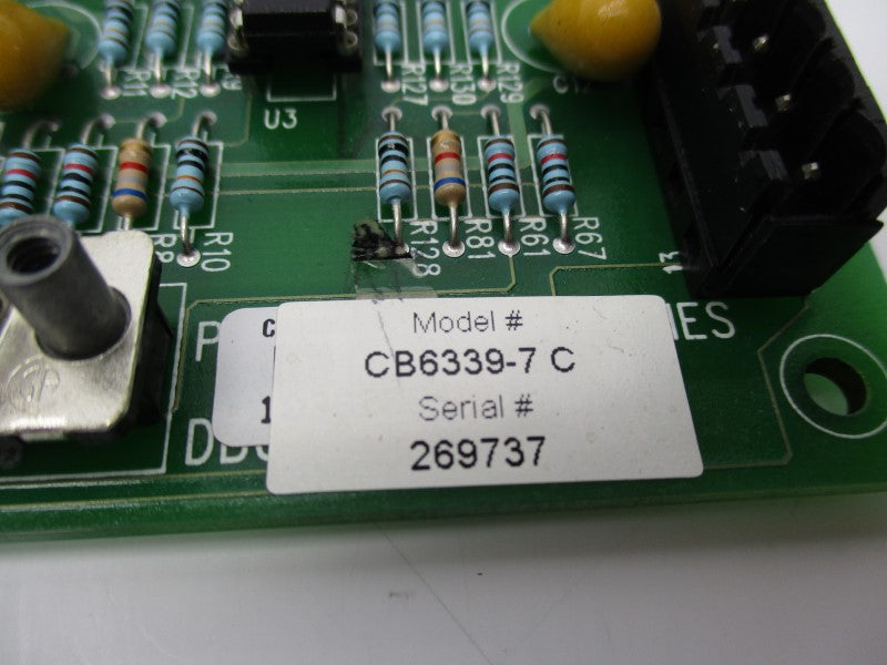 PILLAR TECHNOLOGIES CB6339-7C NSNP