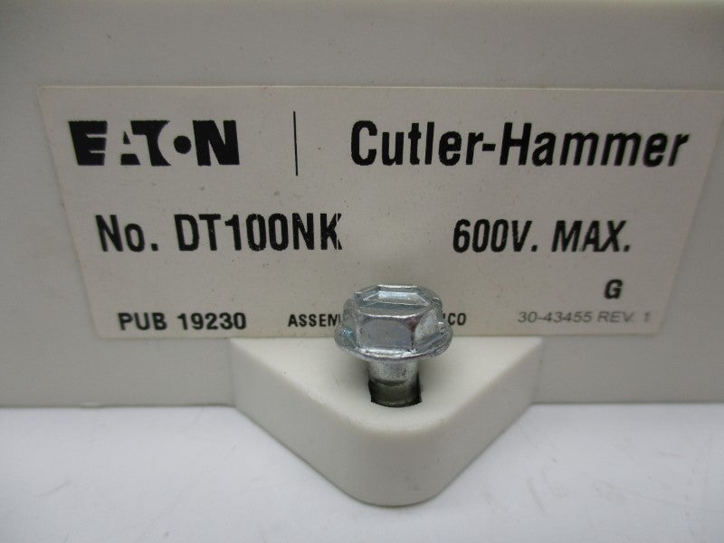 CUTLER HAMMER DT100NK NSNP