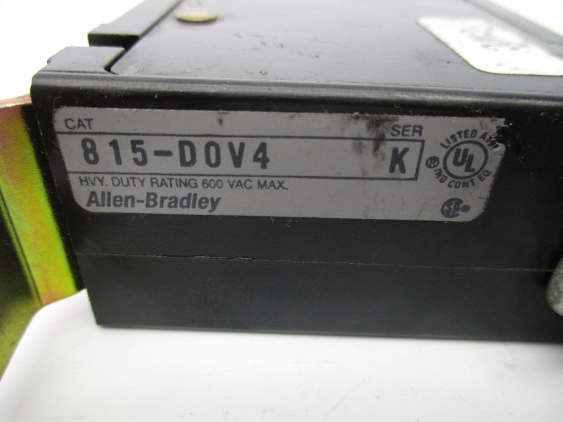 INDUSTRIAL SPARE PART 815-D0V4 SER. K 32A 600V NSNP