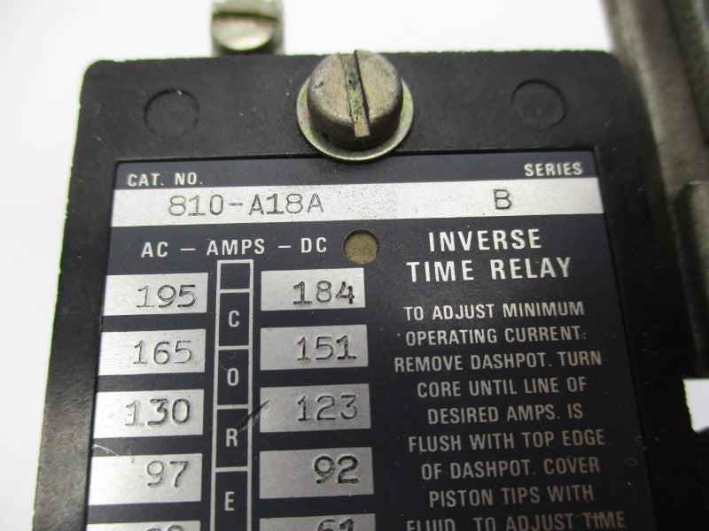 ALLEN BRADLEY 810-A18A SER. B 120A NSNP