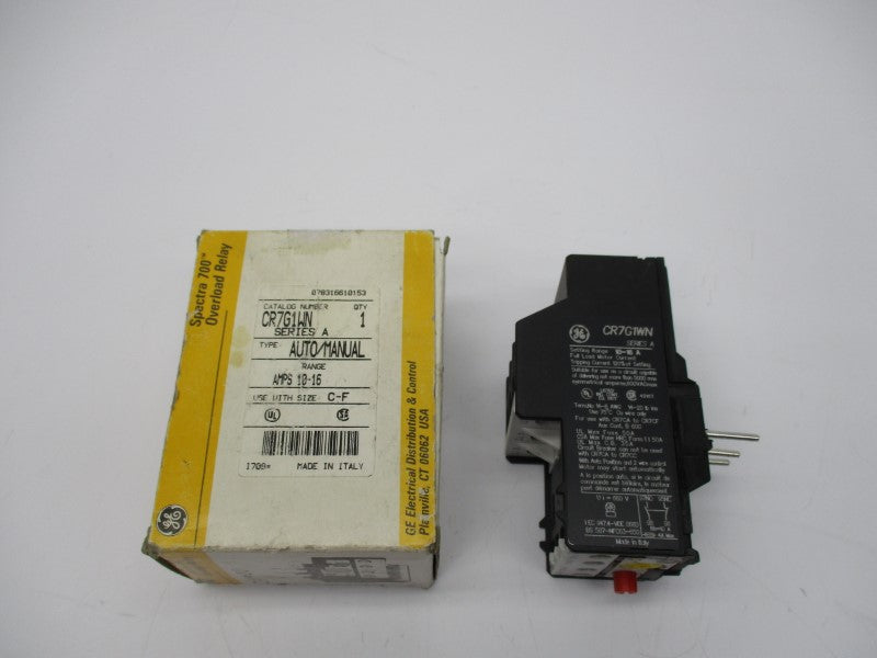 GENERAL ELECTRIC CR7G1WN 10-16A NSMP