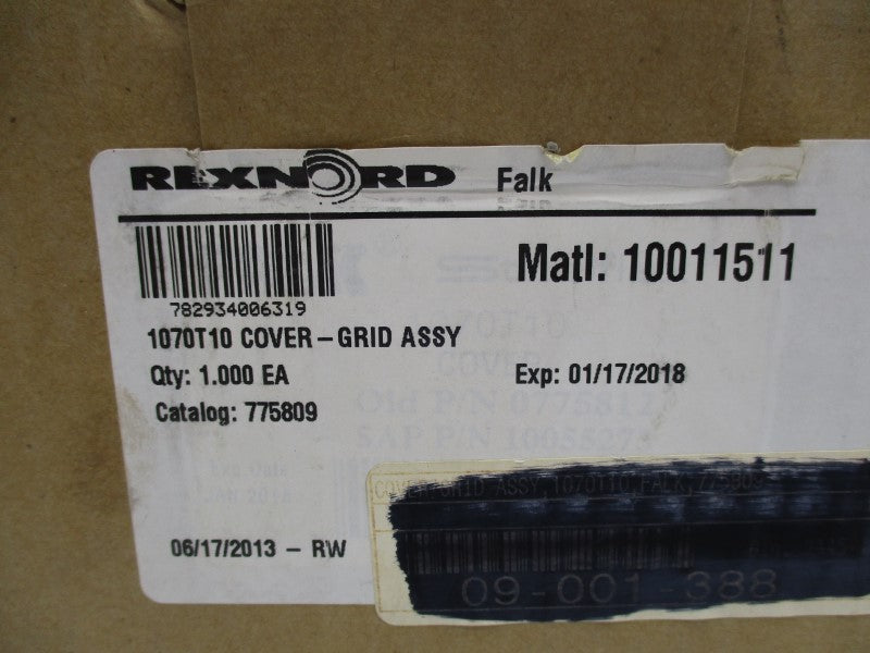 REXNORD 775809 1070T10 NSMP