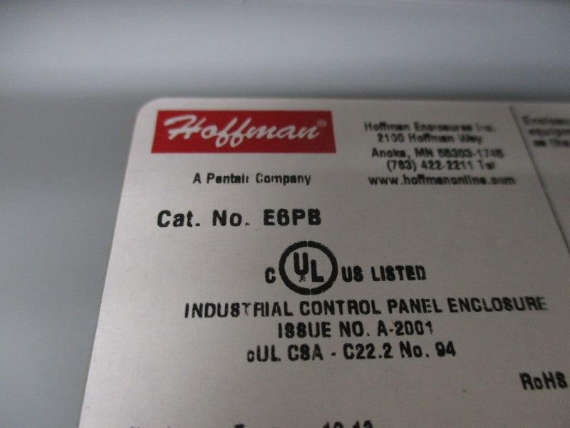 HOFFMAN E6PB (AS PICTURED) UNMP