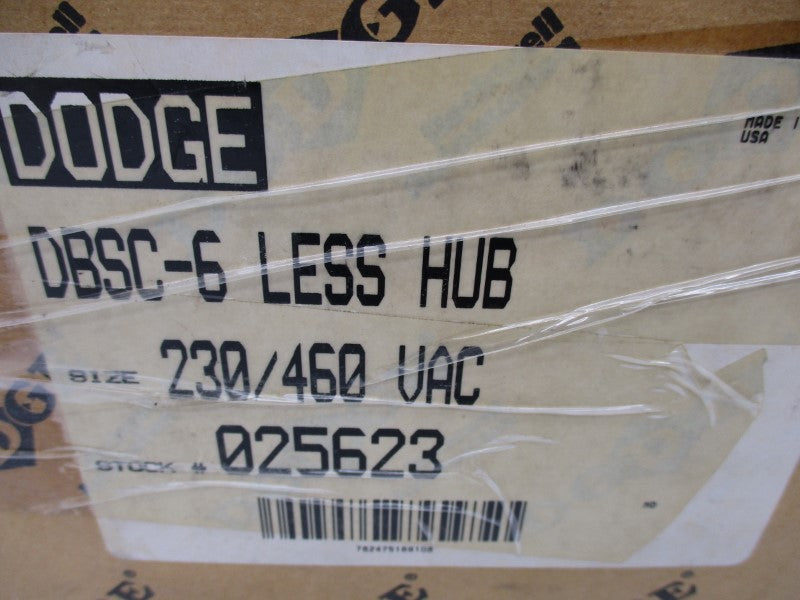DODGE 025623 DBSC-6 230/460VAC NSMP