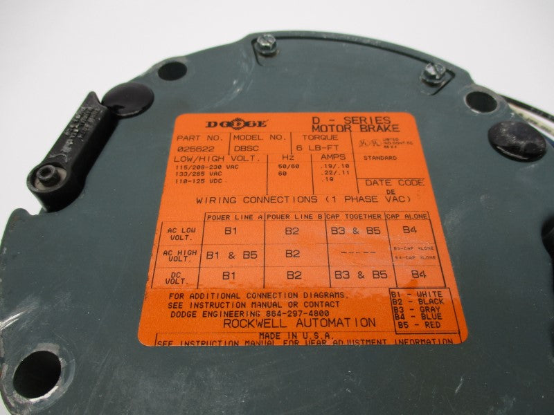 DODGE 025622 DBSC-6 NSNP