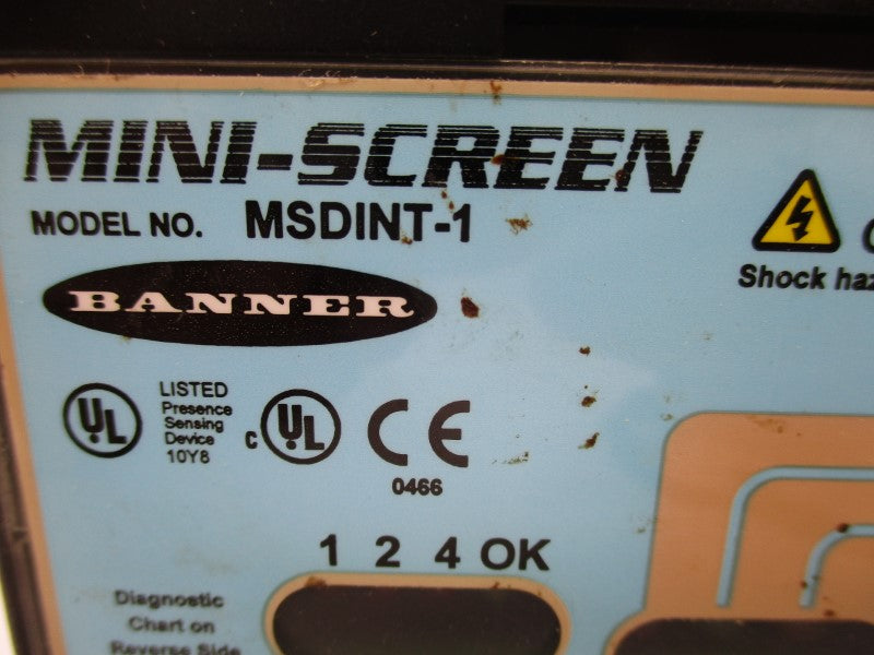 BANNER ENGINEERING MSDINT-1 NSNP
