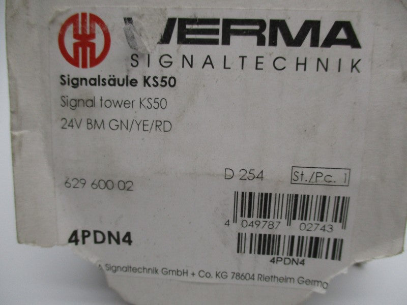 WERMA SIGNALTECHNIK KS50 4PDN4 NSMP