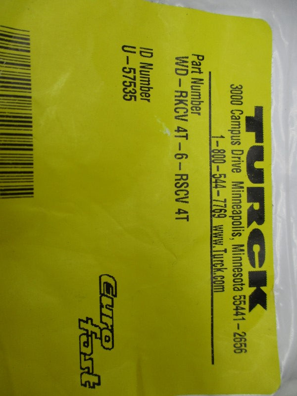 TURCK WD-RKCV-4T-6-RSCV-4T NSMP