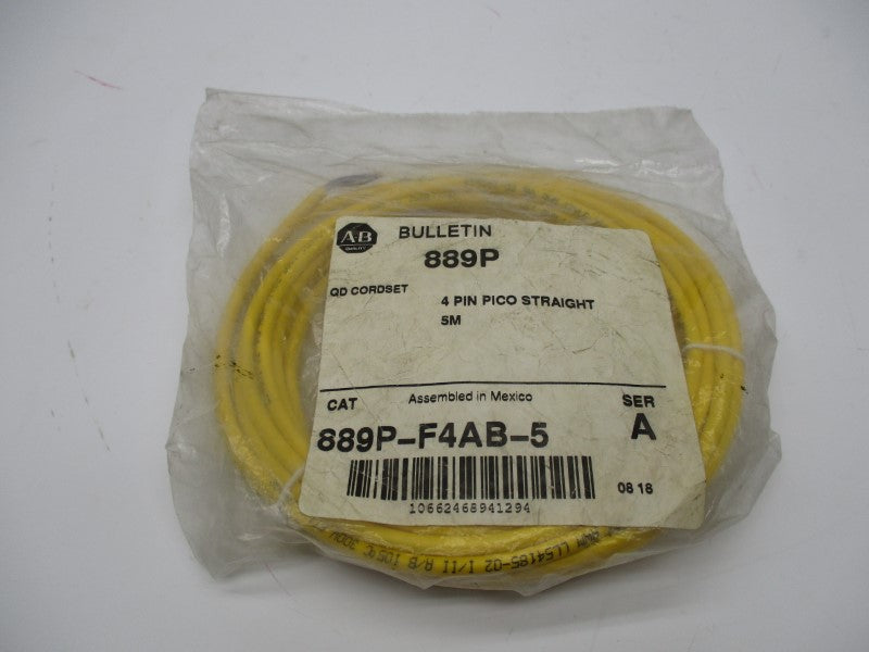 ALLEN BRADLEY 889P-F4AB-5 SER. A NSMP