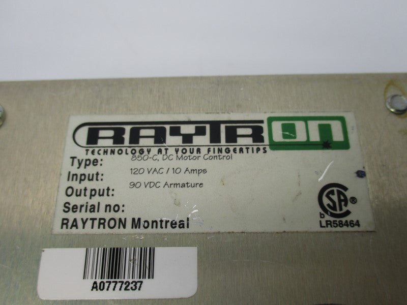 RAYTRON 850-C (AS PICTURED) UNMP