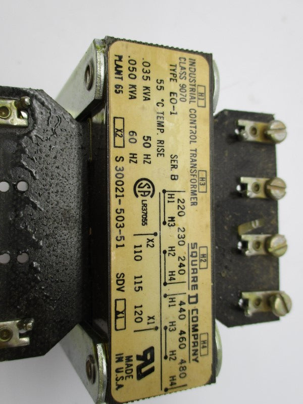 SQUARE D 9070 E0-1 SER. B (AS PICTURED) UNMP