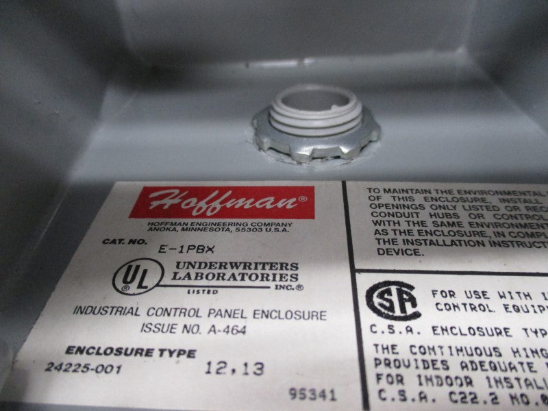 HOFFMAN E-1PBX UNMP
