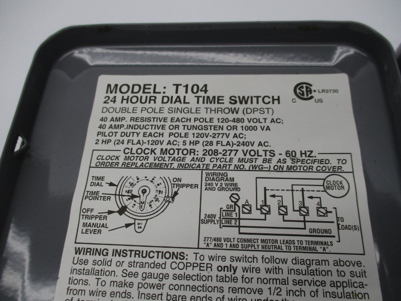 INTERMATIC T104 NSNP