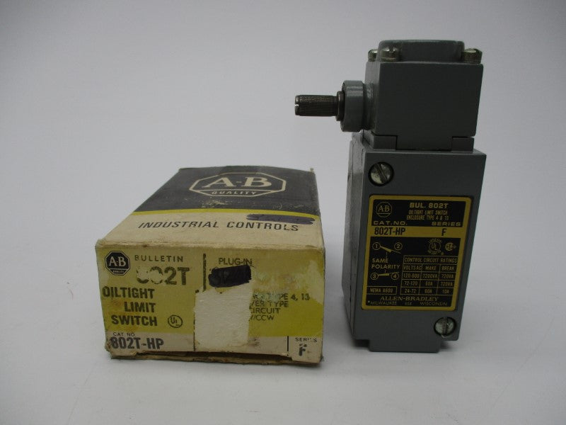 ALLEN BRADLEY 802T-HP SER. F NSMP