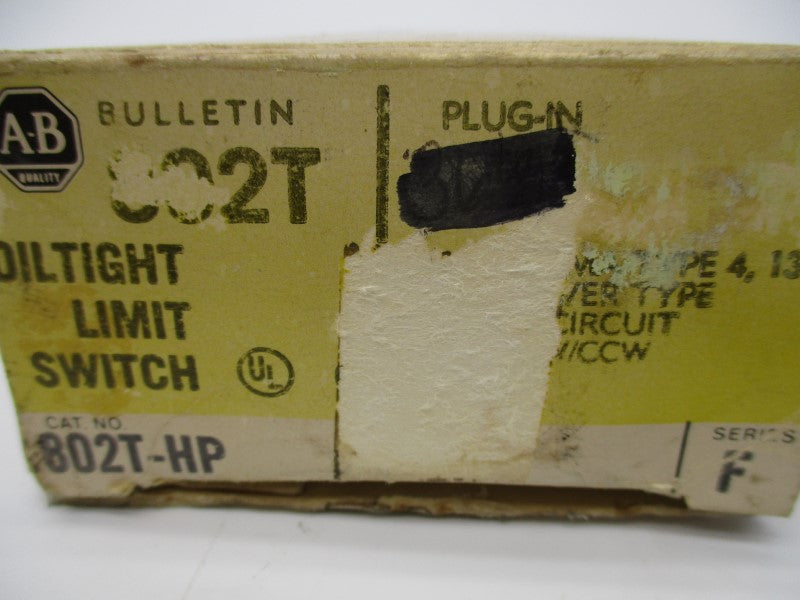 ALLEN BRADLEY 802T-HP SER. F NSMP