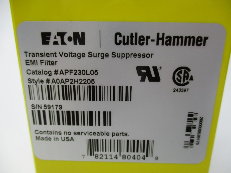 CUTLER HAMMER APF230L05 NSNP