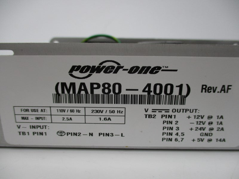 POWER ONE MAP80-4001 NSNP