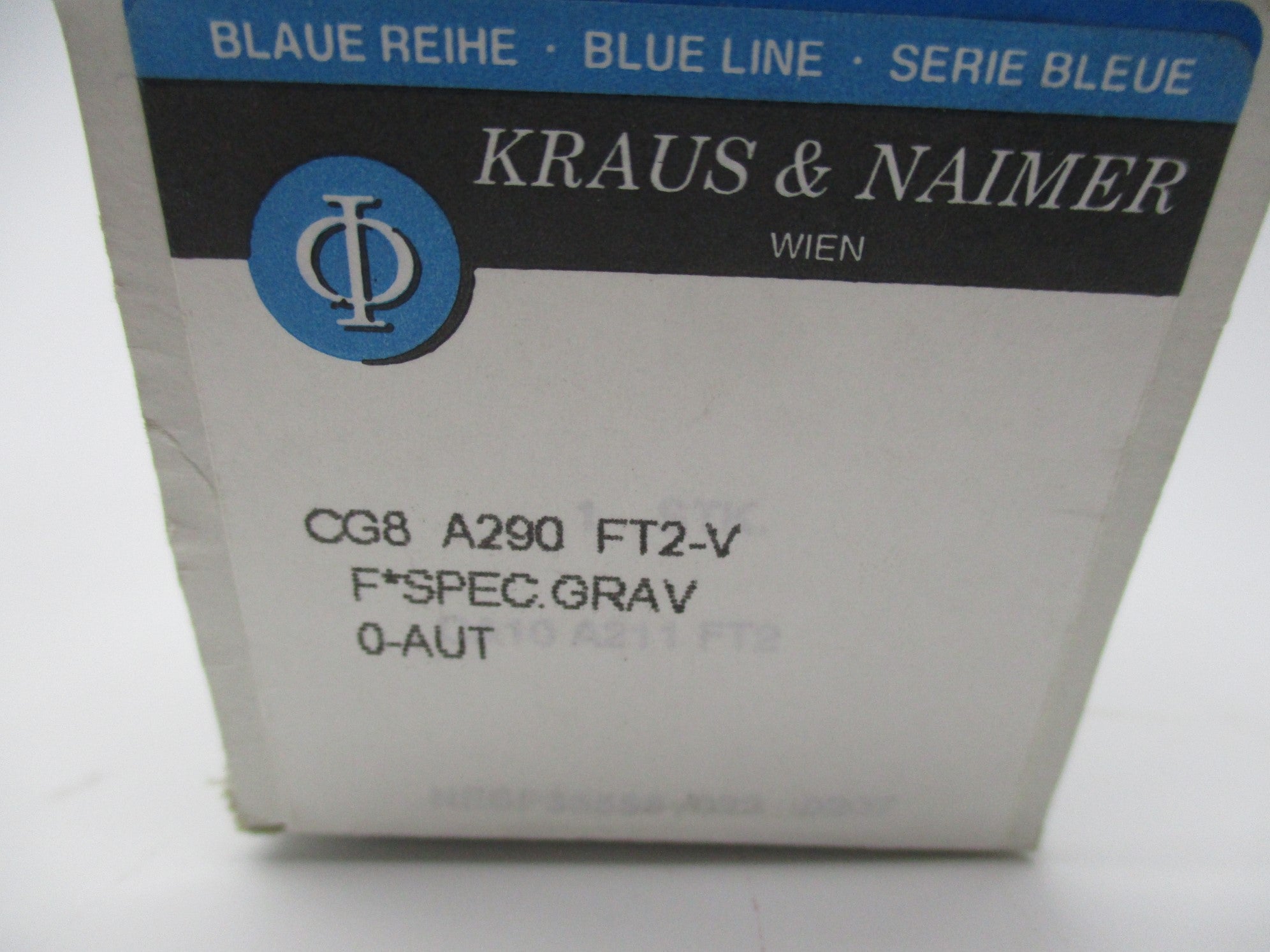 KRAUS & NAIMER CG8-A290-FT2-V NSMP