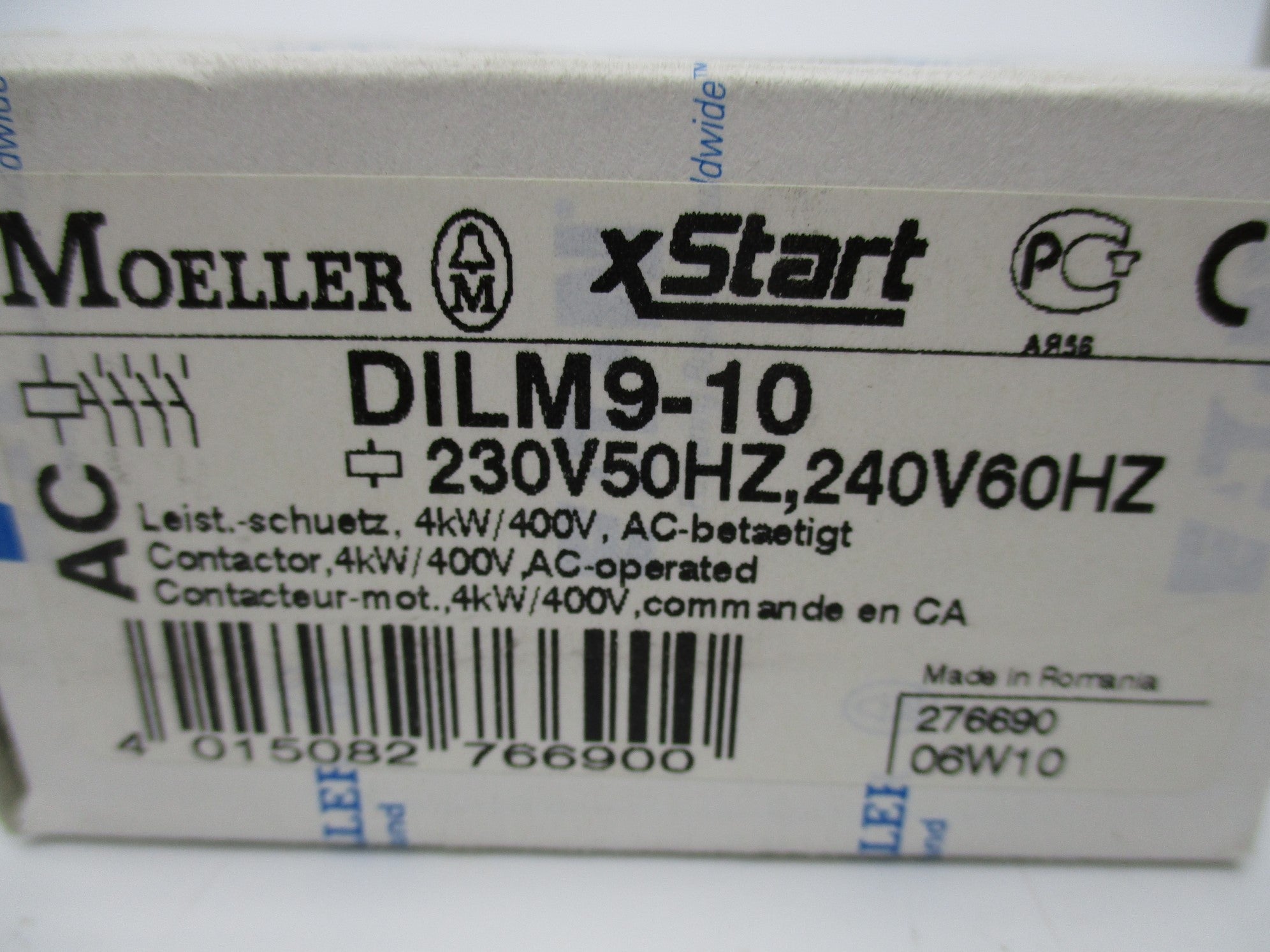 KLOCKNER MOELLER DILM9-10 230/240V NSMP