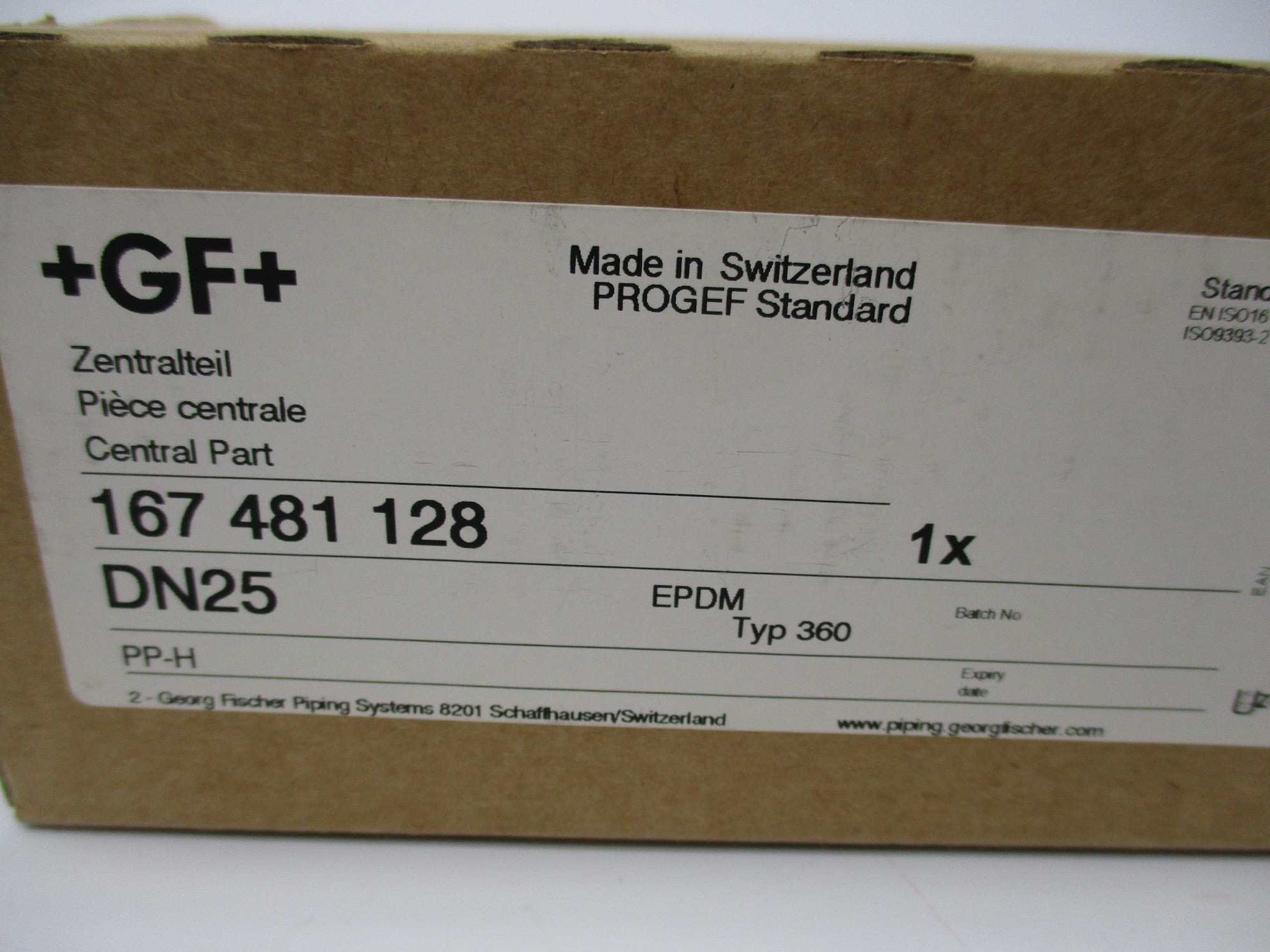 GEORG FISCHER TYPE 360 167481128 DN25 NSMP