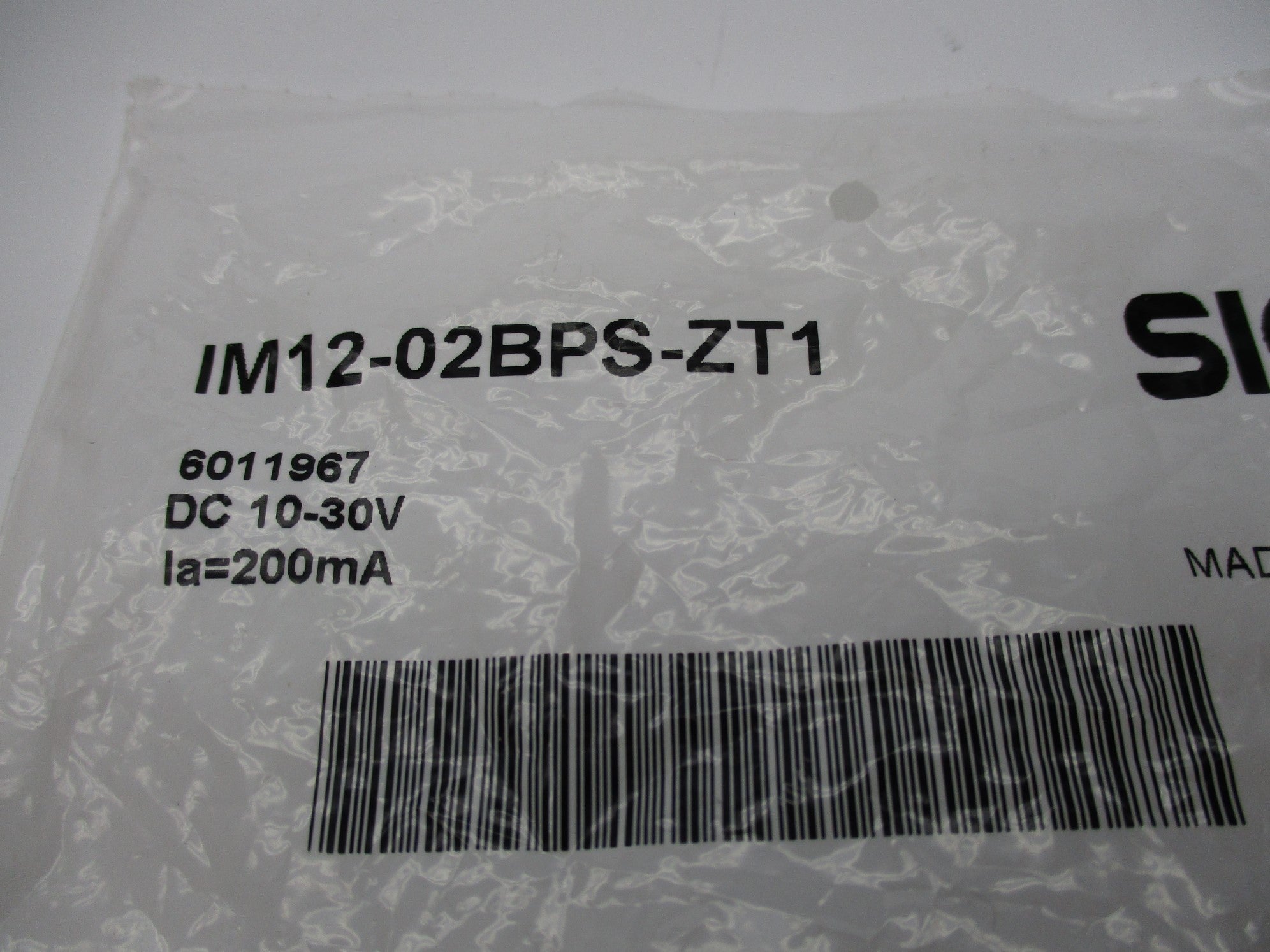 SICK IM12-02BPS-ZT1 NSMP