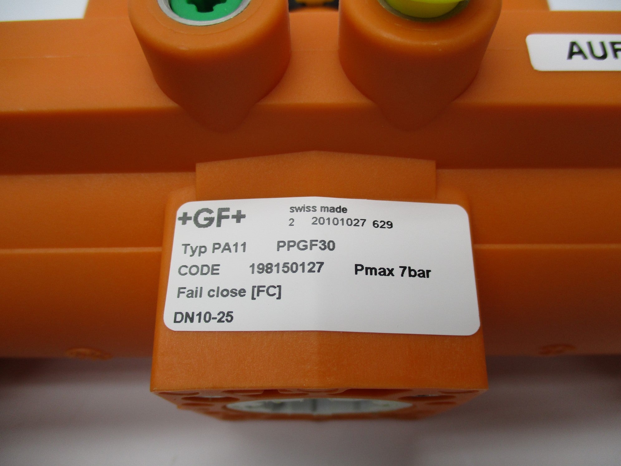 GEORG FISCHER 198150127 TYPE PA11 PPGF30 NSNP
