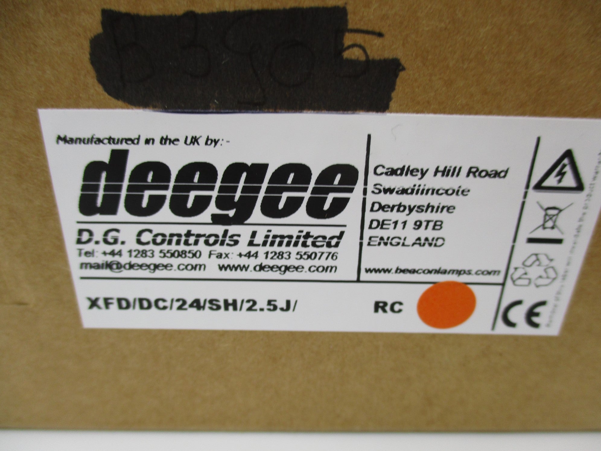 DEEGEE XFD/DC/24/SH/2.5J NSMP