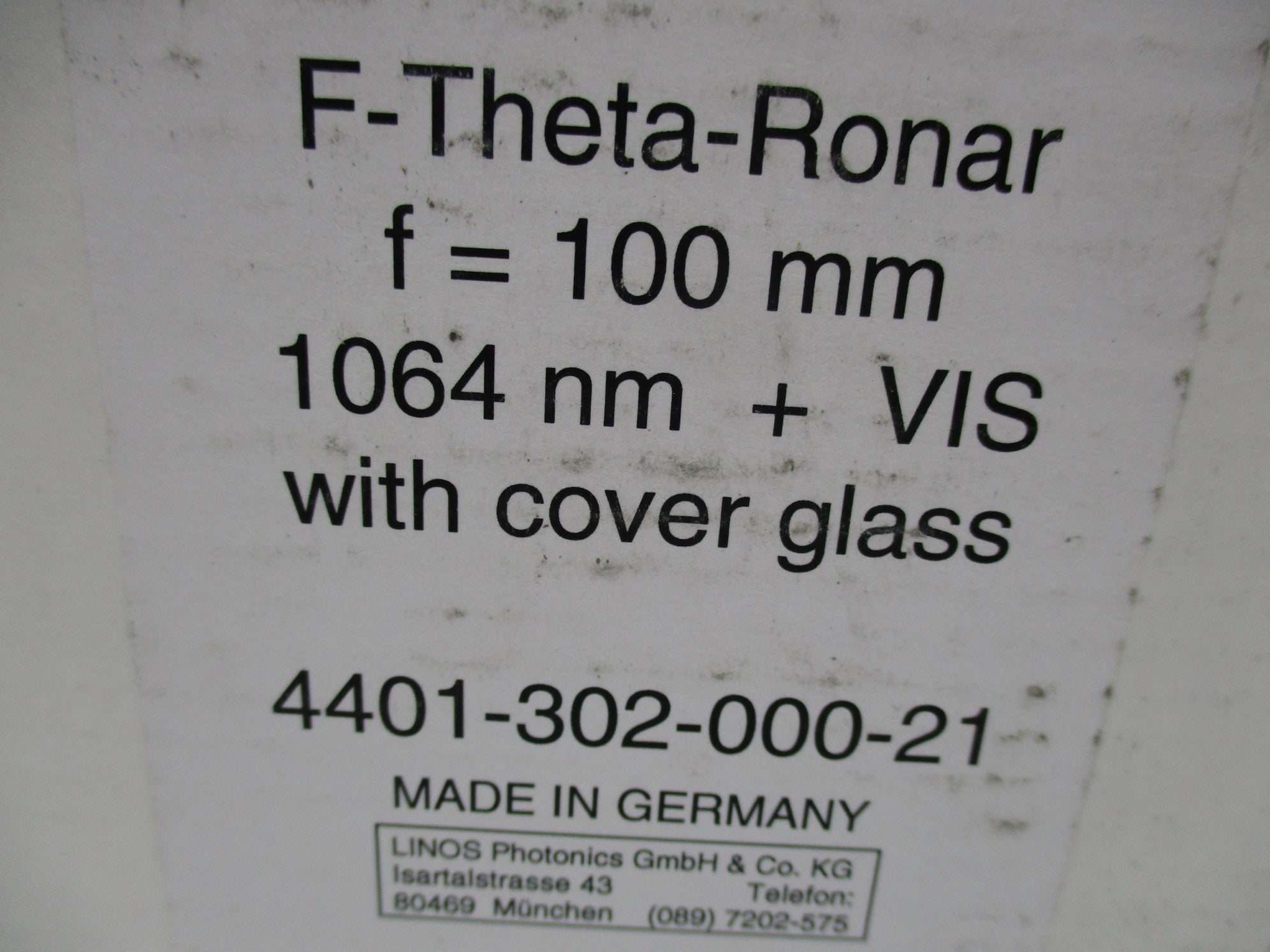 LINOS 4401-302-000-21 NSMP