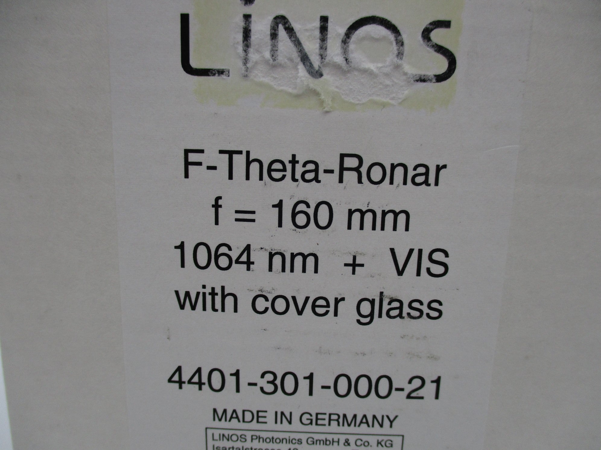 LINOS 4401-301-000-21 NSMP