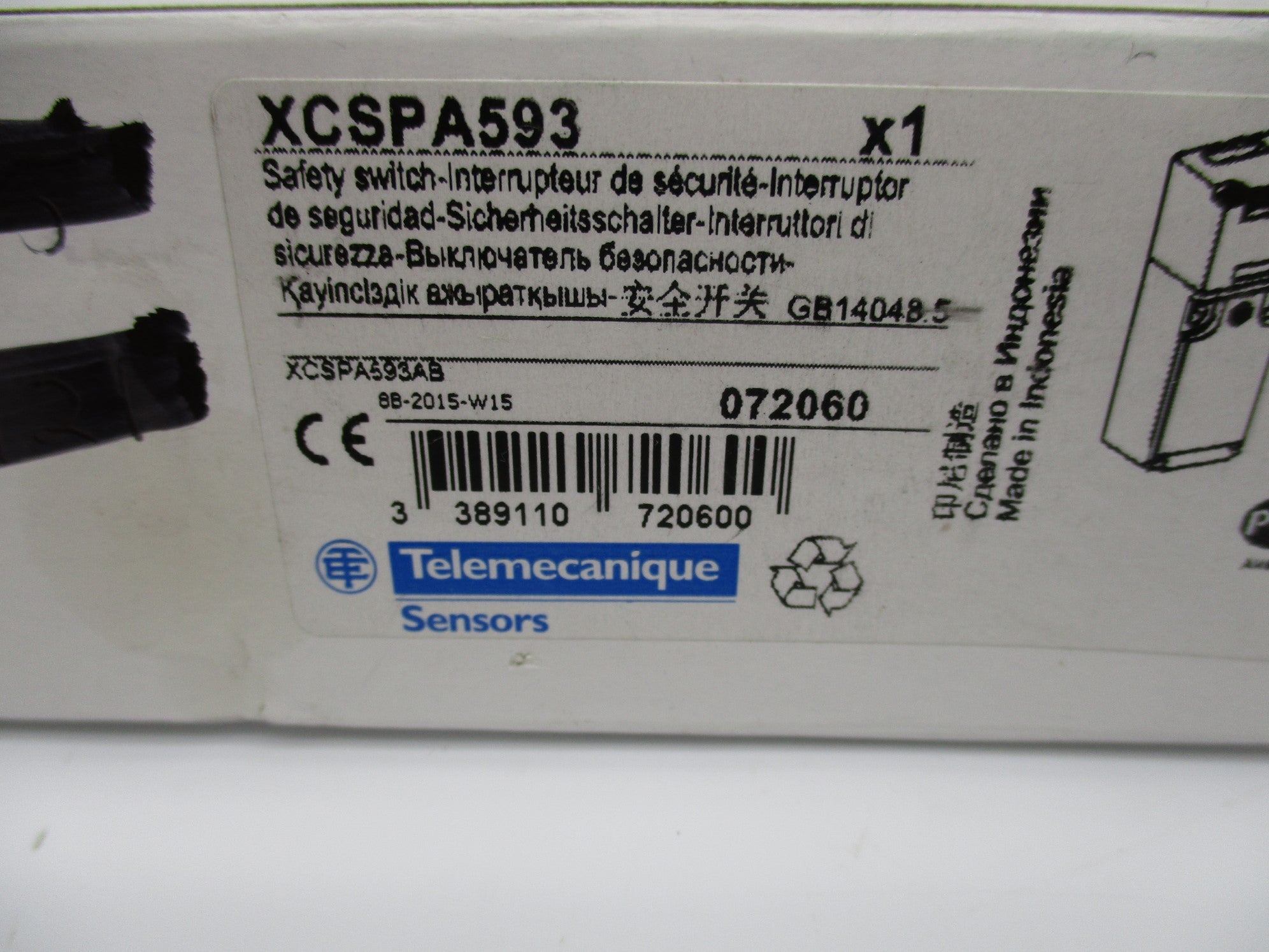 TELEMECANIQUE XCS-PA593 NSMP