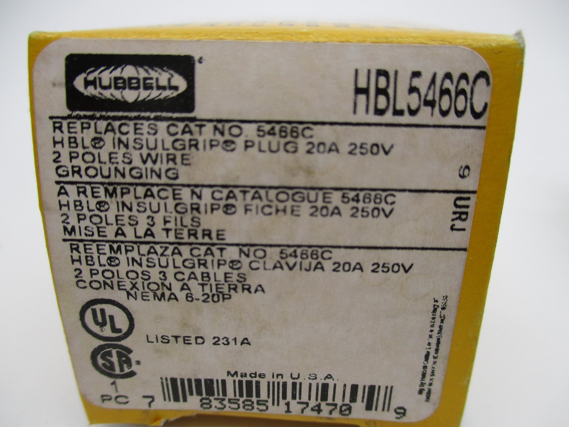 HUBBELL HBL5466C NSMP