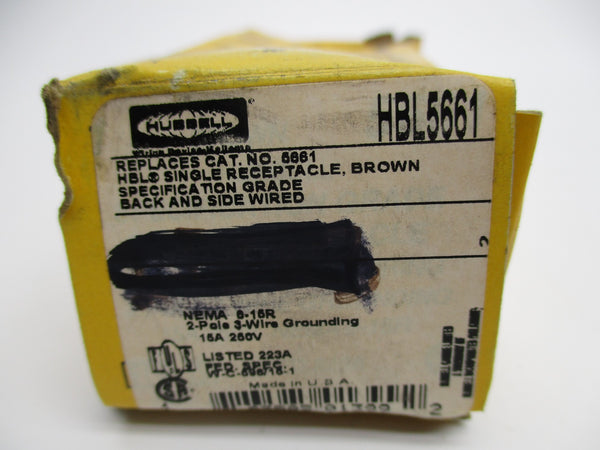 HUBBELL HBL5661 250V 15A NSMP