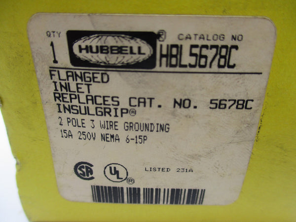 HUBBELL HBL5678C NSMP