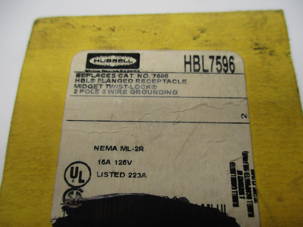 HUBBELL HBL7596 NSMP