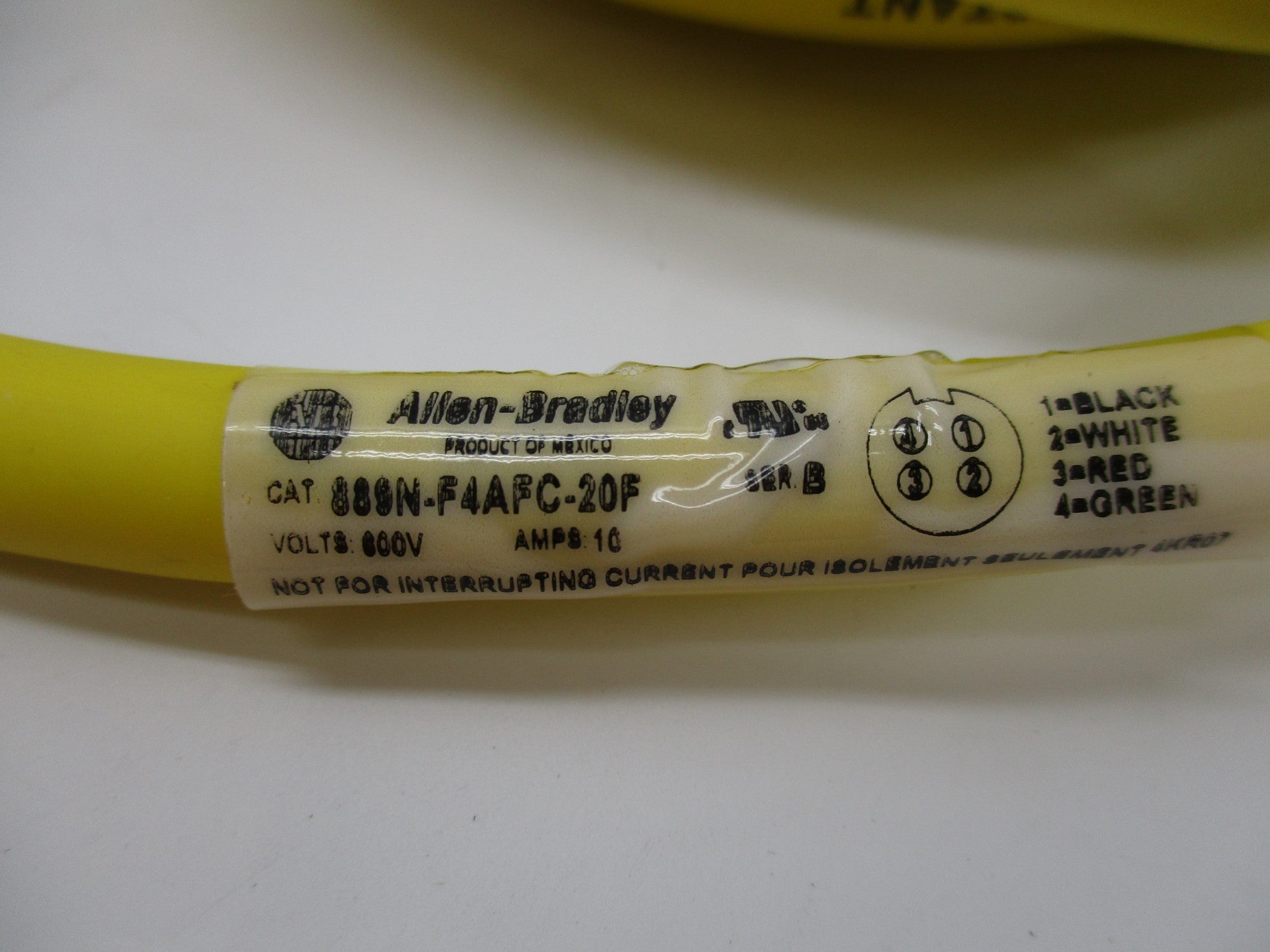 ALLEN BRADLEY 889N-F4AFC-20F SER. B UNMP