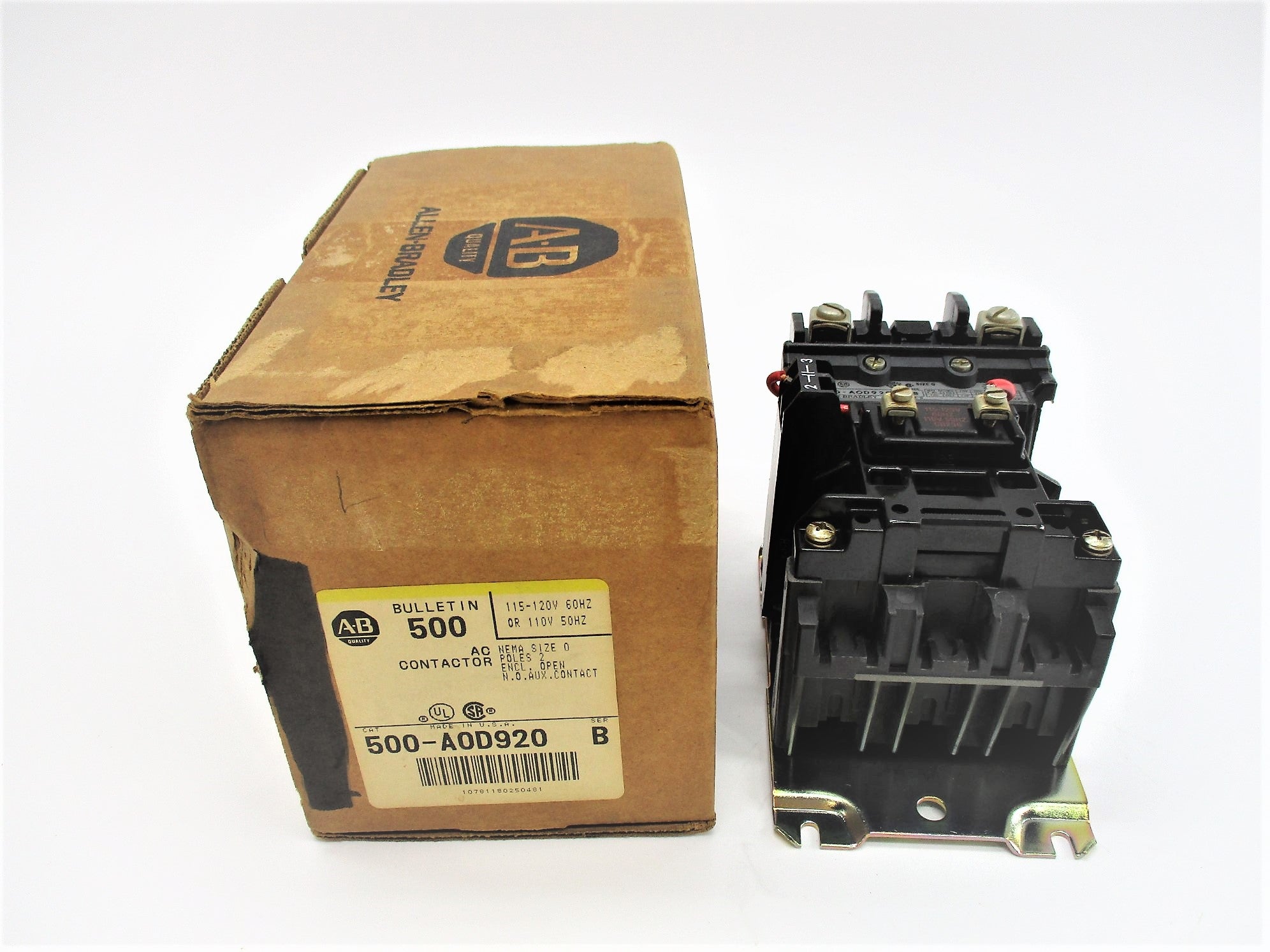 ALLEN BRADLEY 500-AOD920 SER. B 110-120V NSMP
