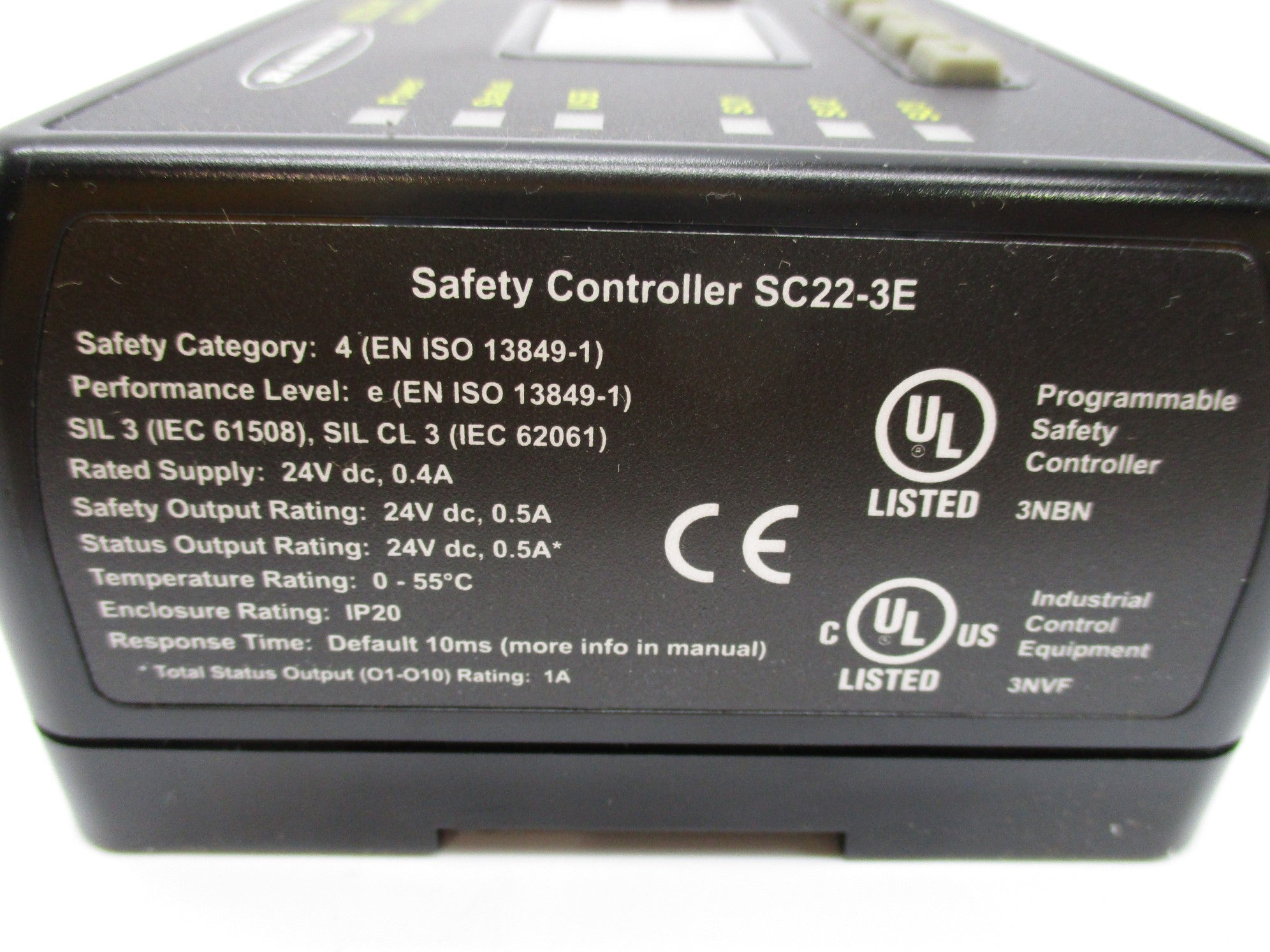 BANNER ENGINEERING SC22-3E 24VDC 0.4A NSNP