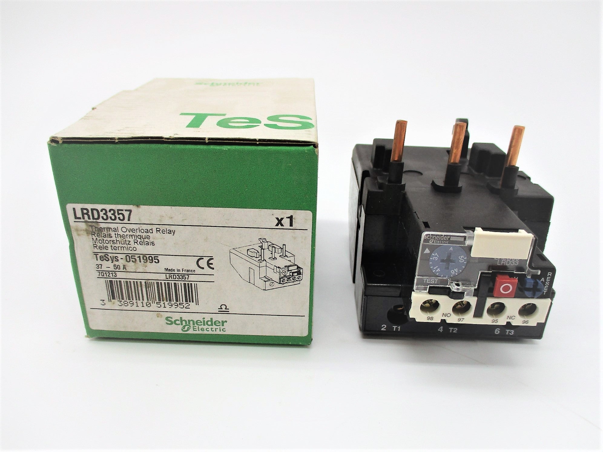 SCHNEIDER ELECTRIC LRD3357 600V 37-50A NSMP