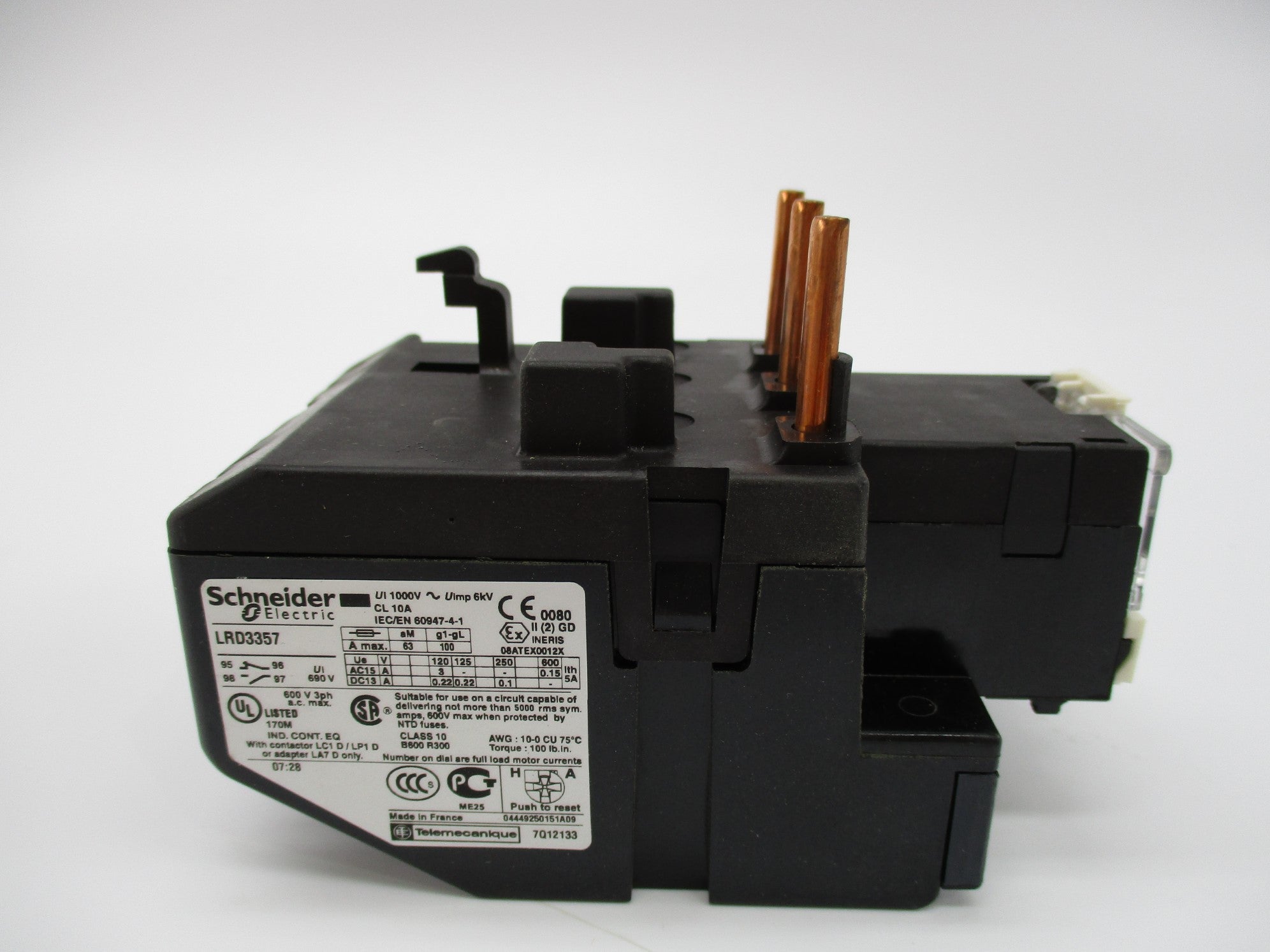 SCHNEIDER ELECTRIC LRD3357 600V 37-50A NSMP