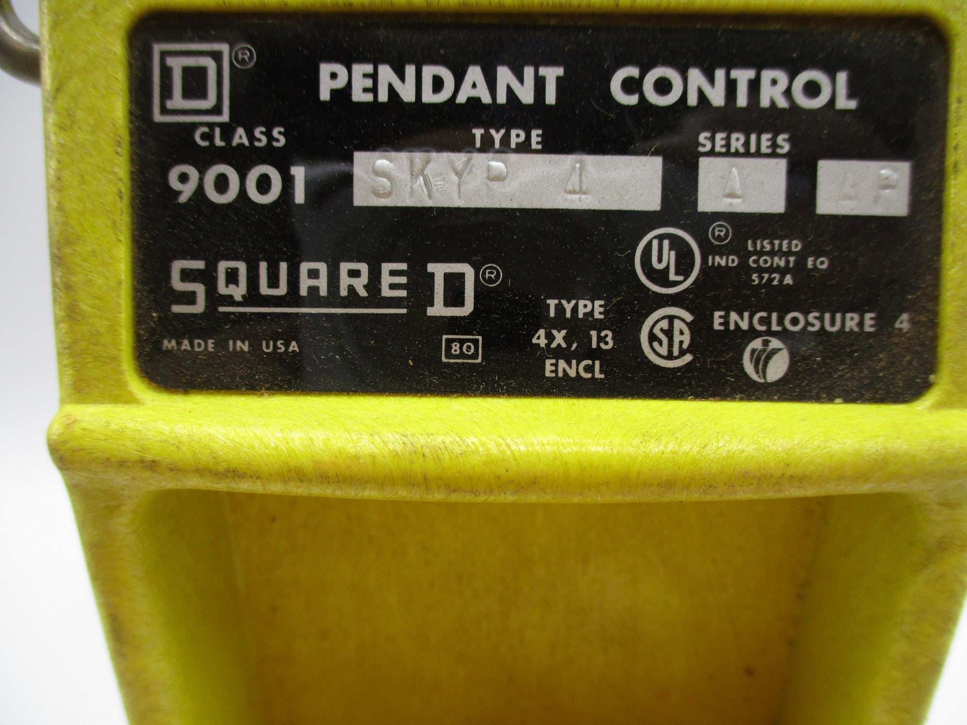 SQUARE D 9001-SKYP4 SER. A (AS PICTURED) UNMP