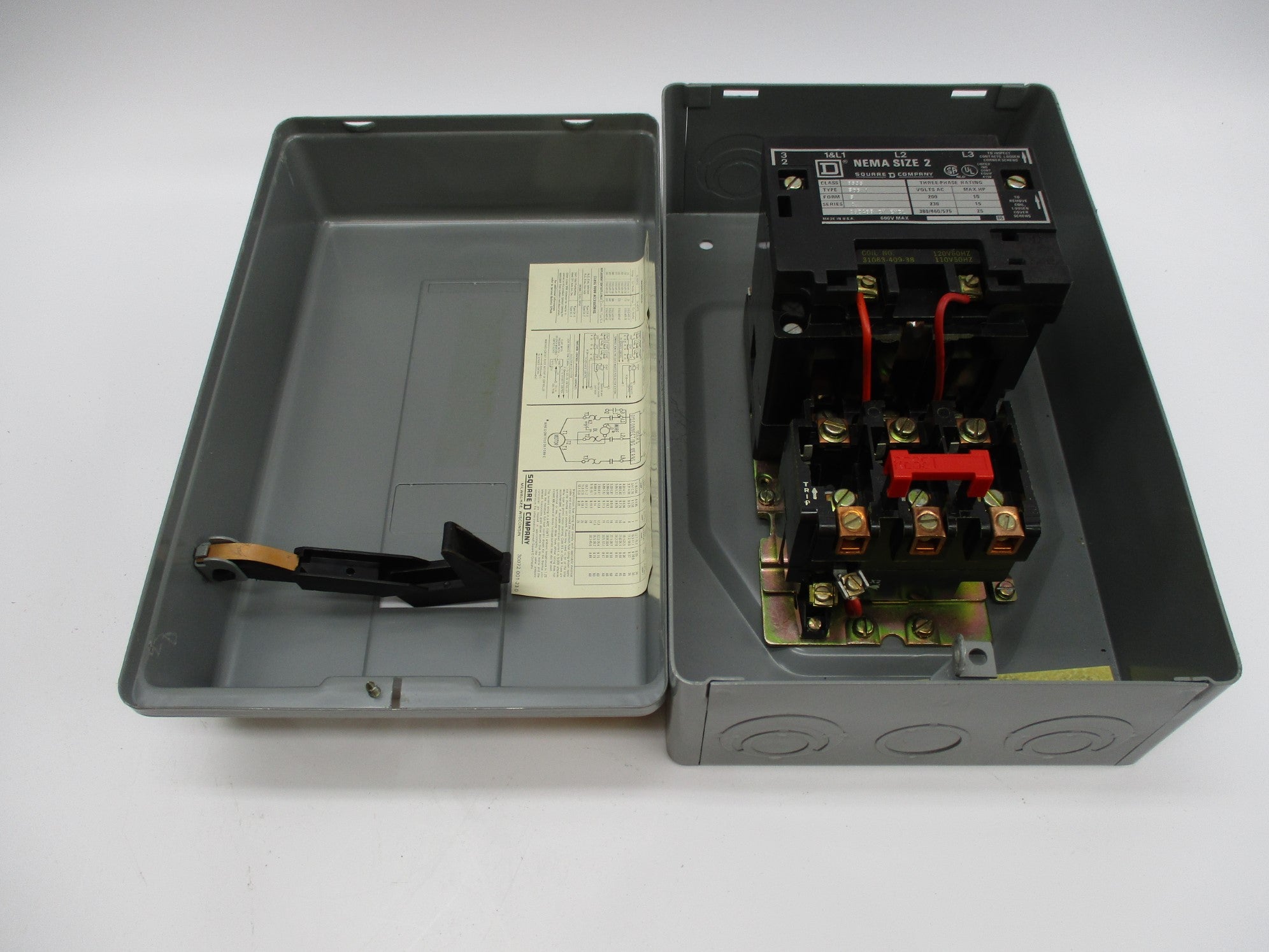 SQUARE D 8536SDG1V02S SER. A UNMP