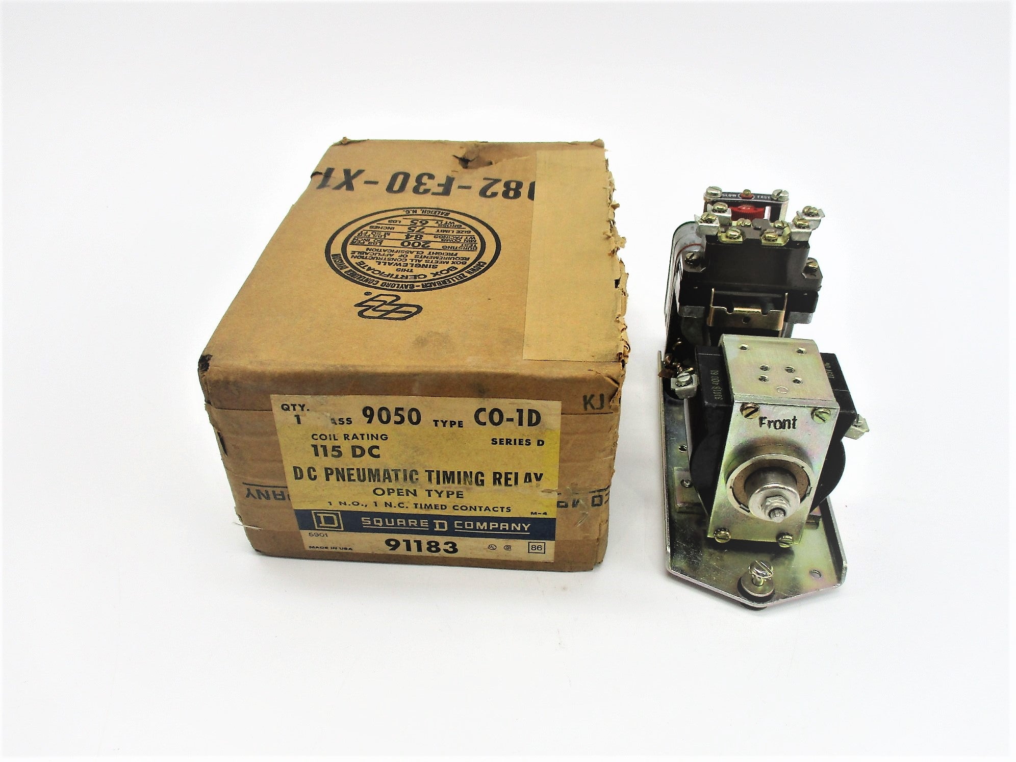 SQUARE D 9050-CO-1D SER. D 115V NSMP