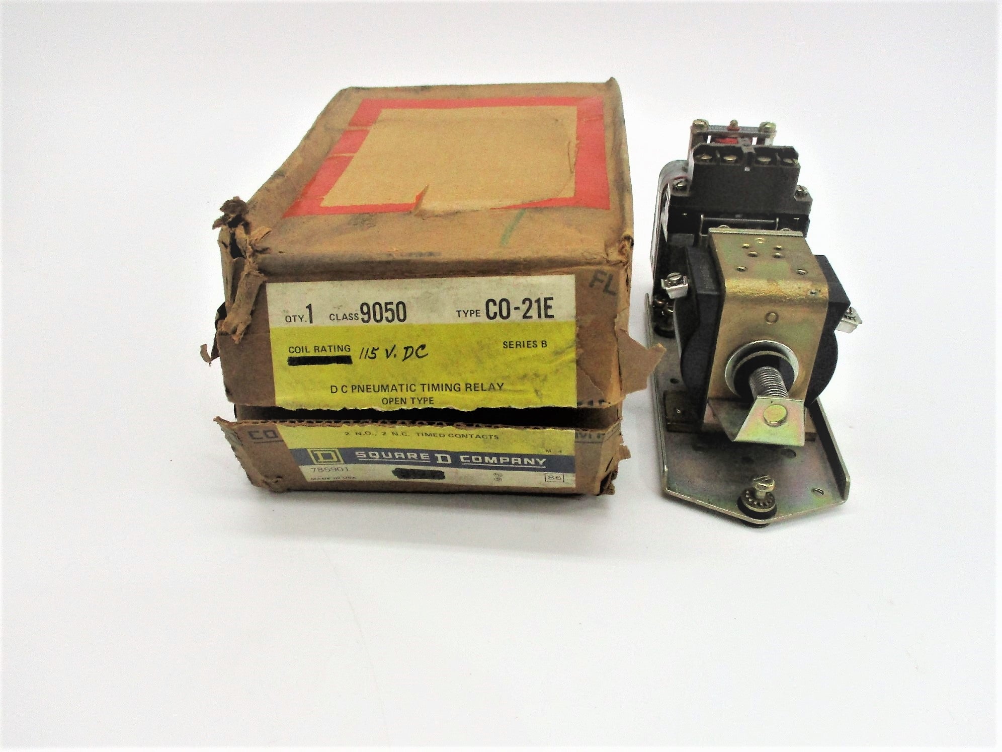 SQUARE D 9050-CO-21E SER. B 115V NSMP