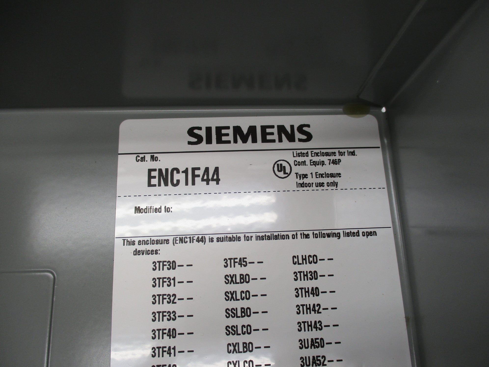 SIEMENS ENC1F44 NSMP