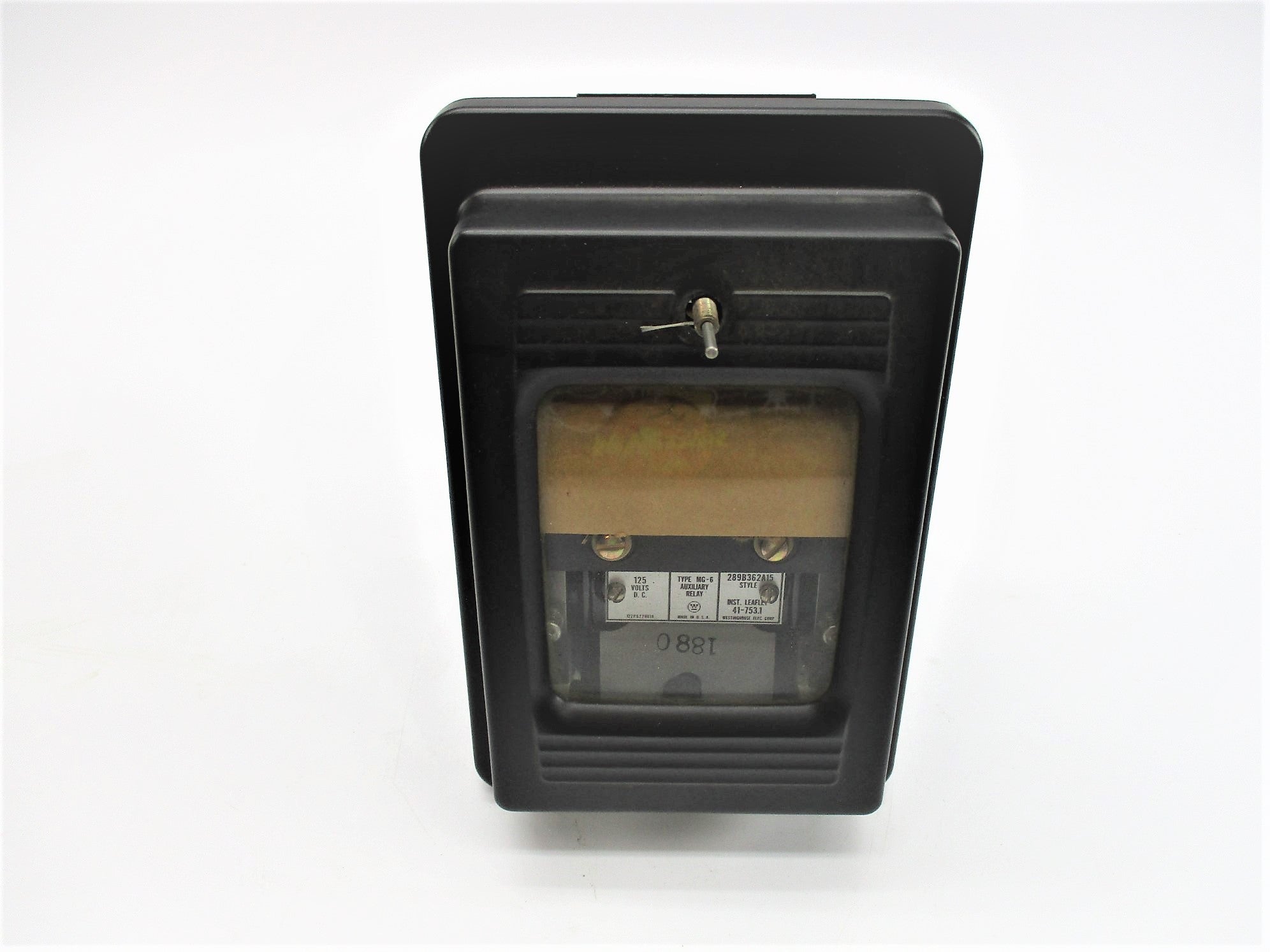 WESTINGHOUSE TYPE MG-6 289B362A15 125V NSNP
