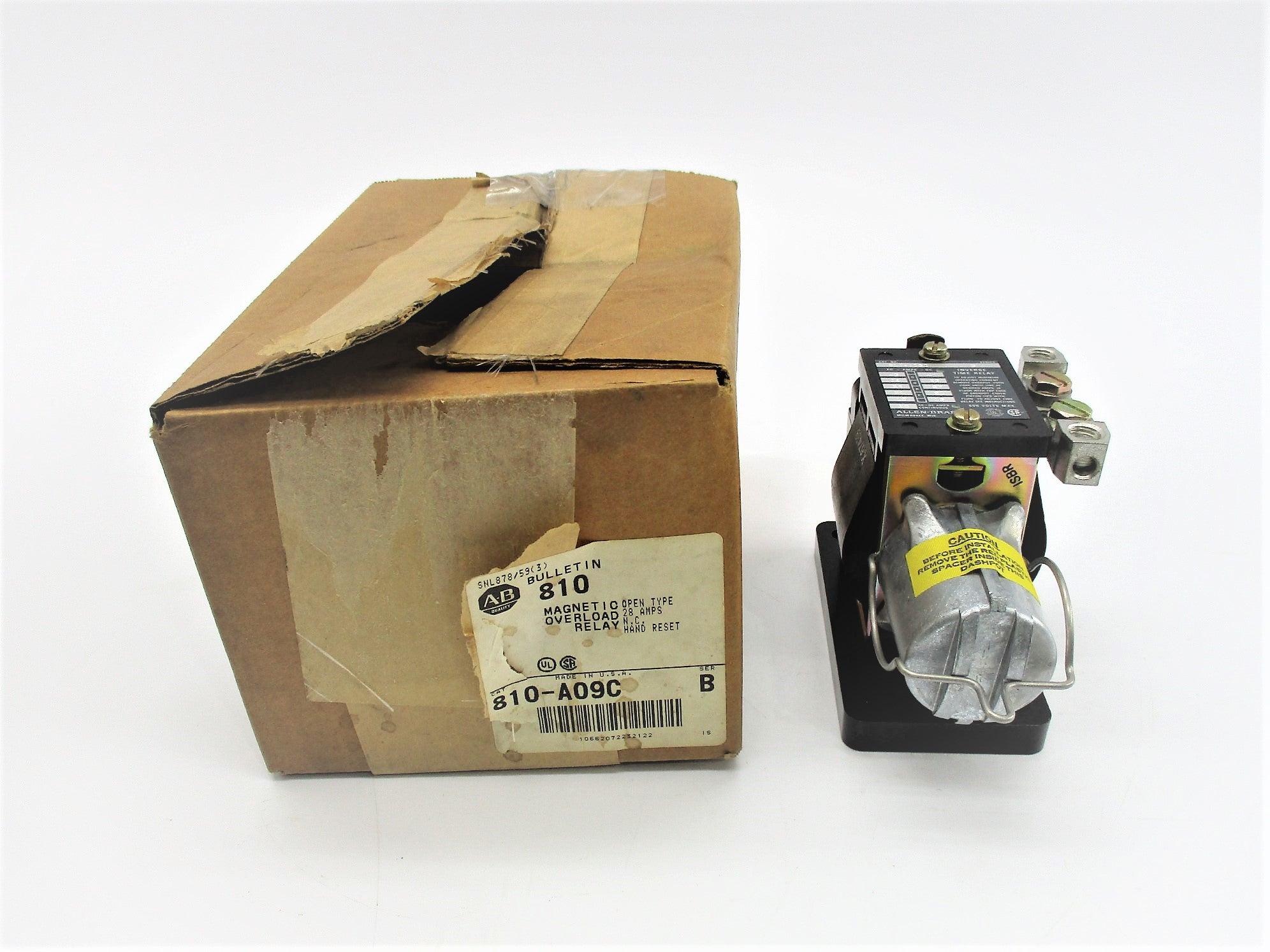 INDUSTRIAL SPARE PART 810-A09C SER. B 28A NSMP