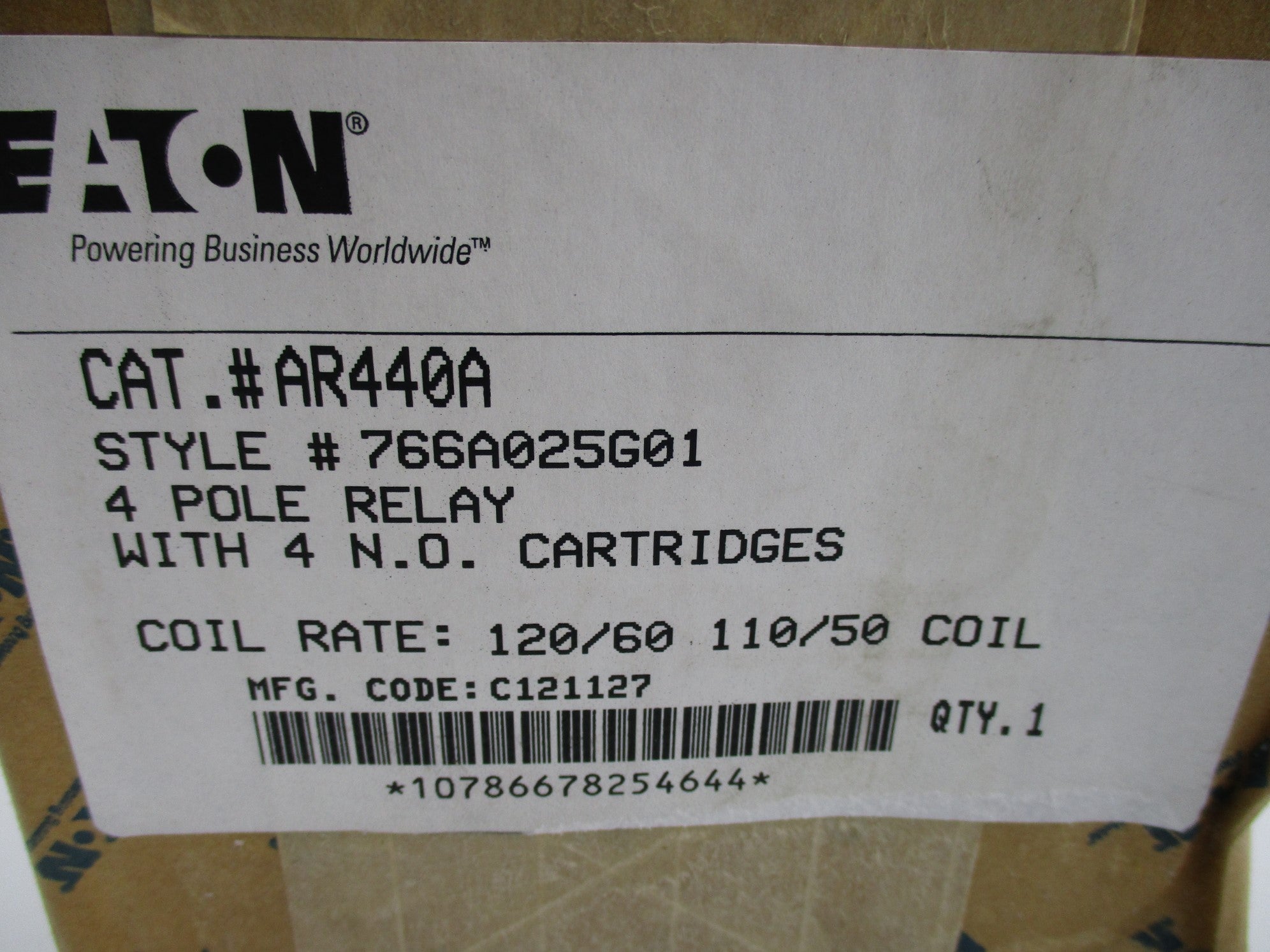 EATON AR440A 110/120V 10A NSMP