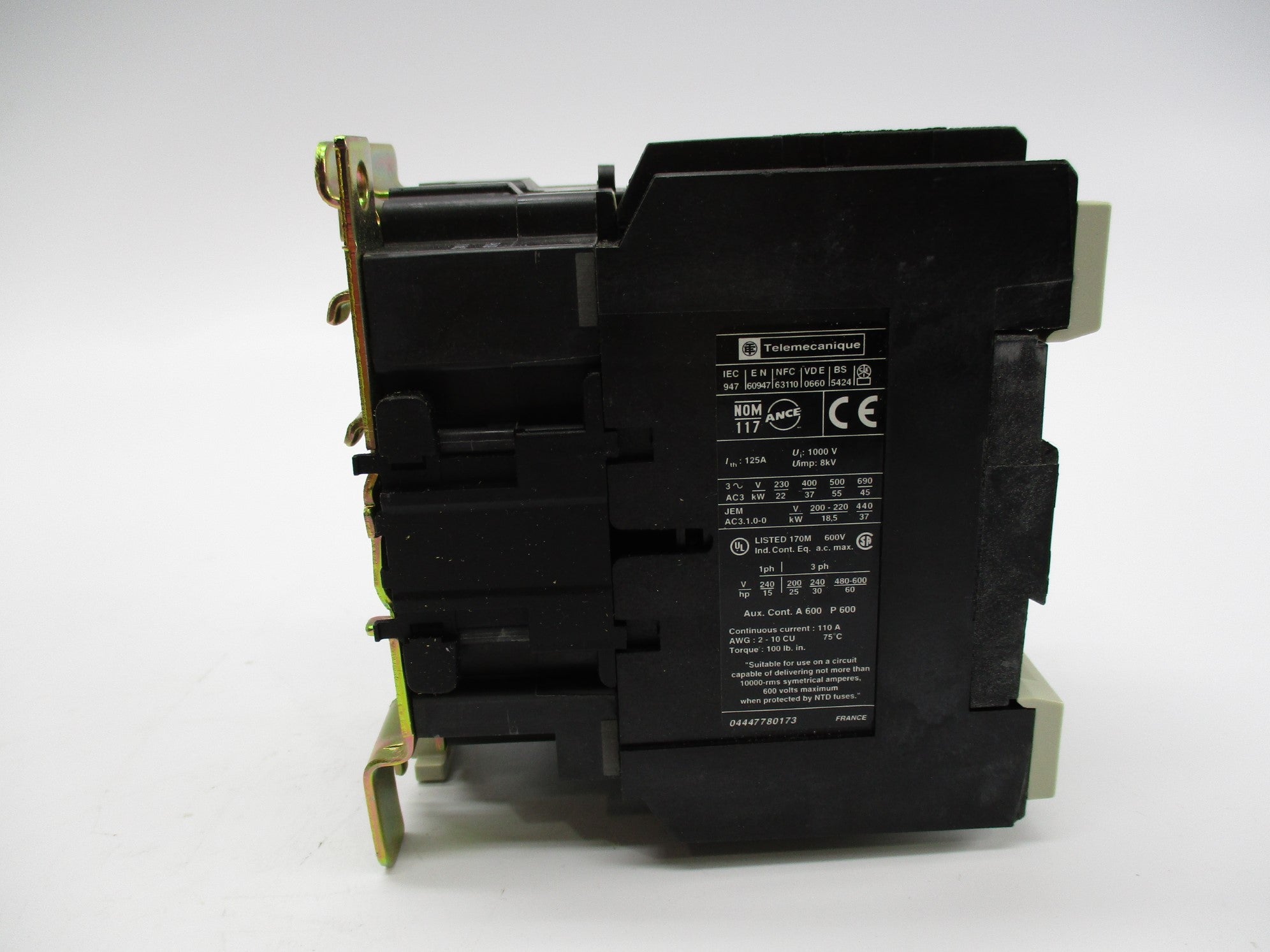 TELEMECANIQUE LC1D8011U6 240V NSMP