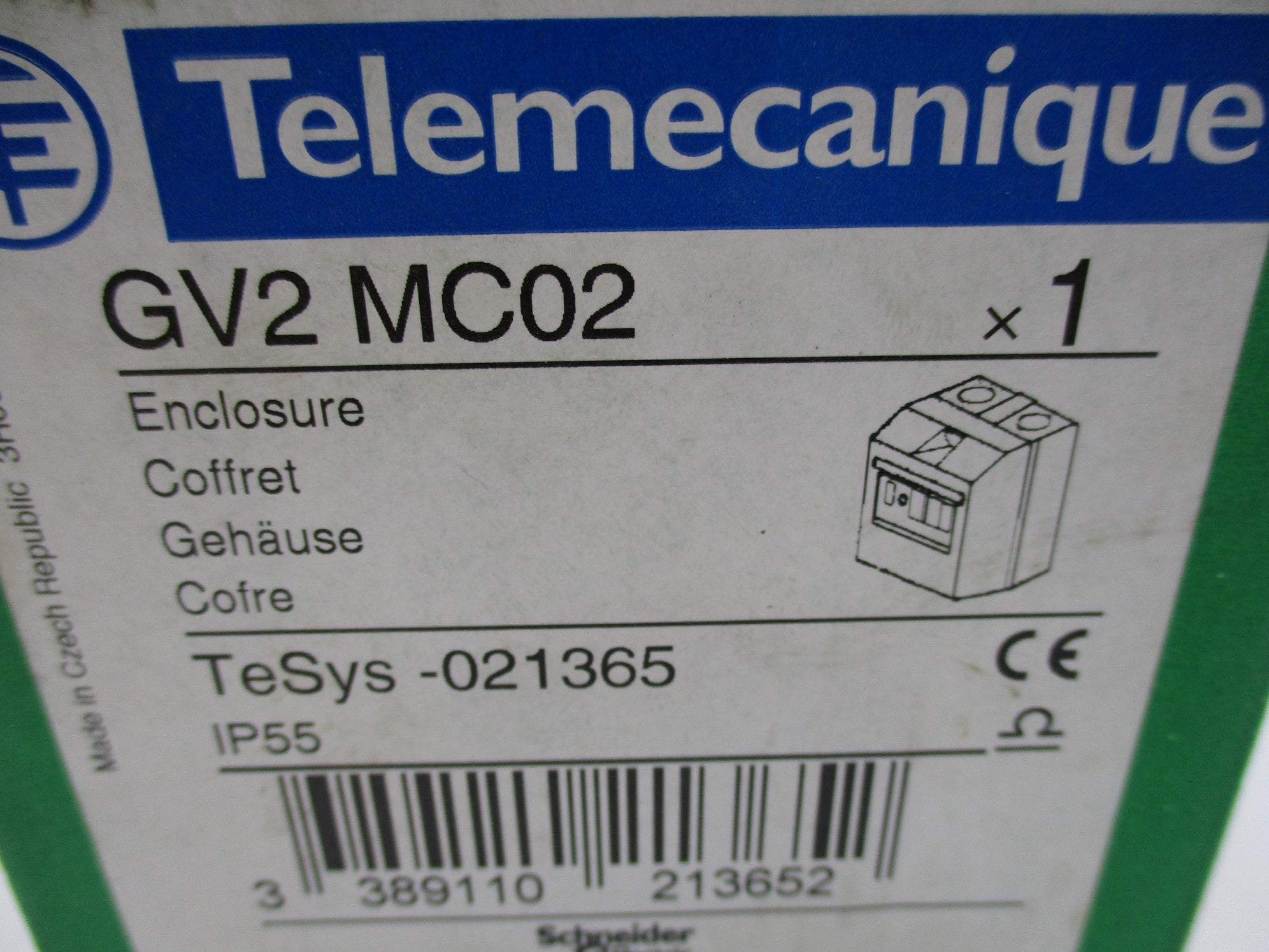 TELEMECANIQUE GV2MC02 NSMP